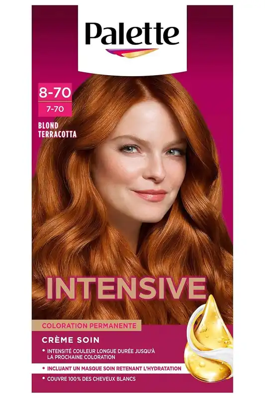 Horká Nabídka Schwarzkopf Palette INTENSIVE permanentní barva na vlasy8-70 Terracotta Blonde