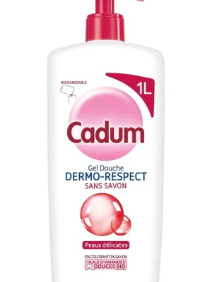 Jen Po Omezenou Doba Cadum DERMO-RESPECT Sans Savon 1000ml
