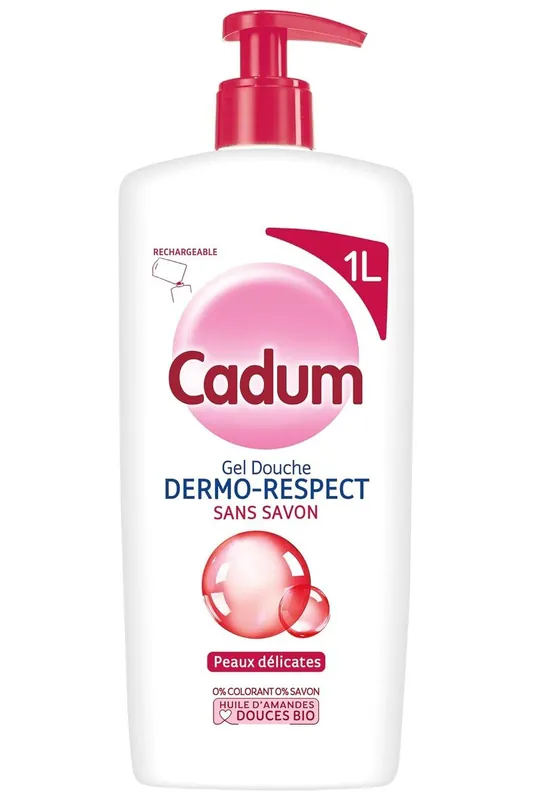 Jen Po Omezenou Doba Cadum DERMO-RESPECT Sans Savon 1000ml
