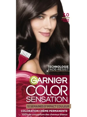 Garnier Color Sensation - 3.0 Tmavě hnědá Nejprodávanější