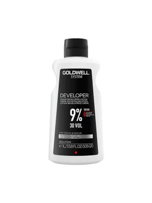 GOLDWELL System Vývojové mléko Topchic 9% 30 Vol 1000 ml Poslední Šance