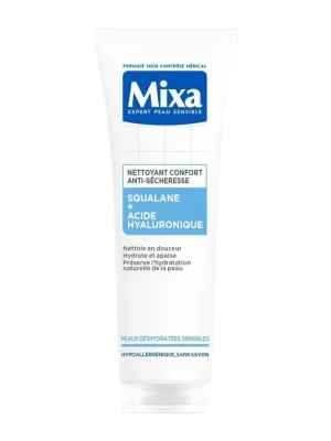 Výhodná Nabídka Mixa - Comfort Cleanser proti vysušování se skvalanem a kyselinou hyaluronovou 150 ml