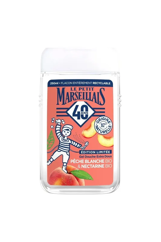 Top Prodej Le Petit Marseillais sprchový gel Bio bílá broskev bio nektarinka 250 ml