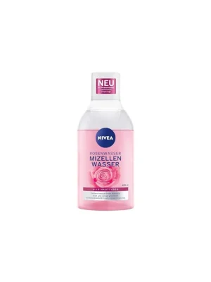 Nivea mycí gel s růžovou vodou, 400 ml micelární vody Cenově Výhodný