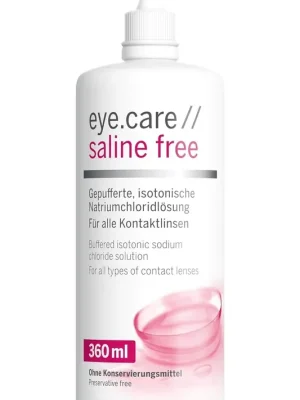 Cenový Hit Eye.care pH Neutrální fyziologický roztok pro kontaktní čočky 360 ml