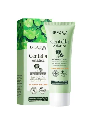 Omezená Nabídka BIOAQUA Centella Asiatica Čisticí pěna na obličej - hydratační a olejová 100 g