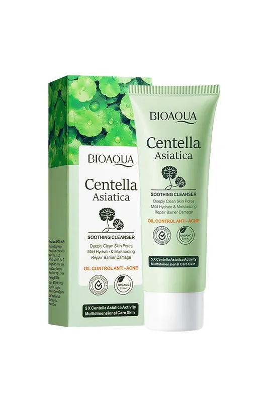 Omezená Nabídka BIOAQUA Centella Asiatica Čisticí pěna na obličej - hydratační a olejová 100 g