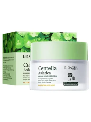 BIOAQUA Centella Asiatica výživný regenerační krém na obličej - hydratační a olejová 50 g Tovární Cena