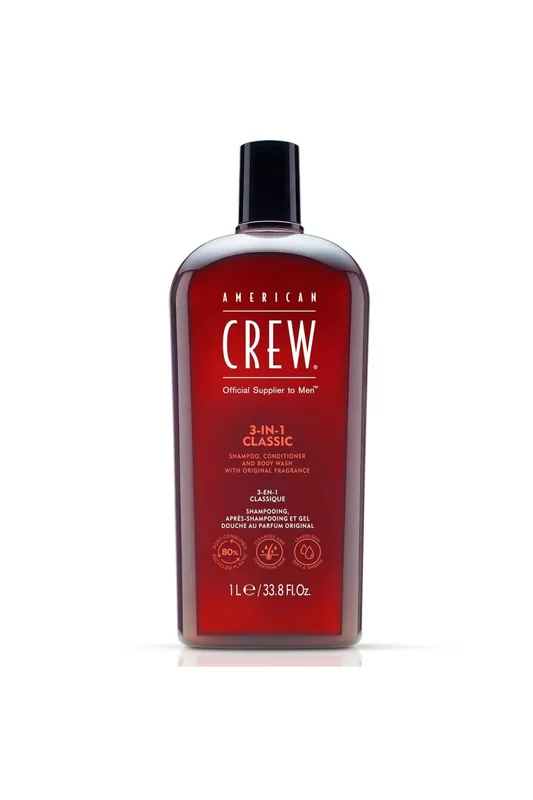 Hit Sezóny American Crew šampon, kondicionér a sprchový gel 3 v 1 na vlasy a tělo 250 ml
