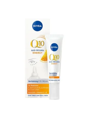 NIVEA Q10 Power Energy protivrásková péče o oční okolí 15ml-poškozená krabice Výprodej