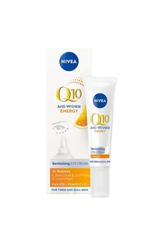 NIVEA Q10 Power Energy protivrásková péče o oční okolí 15ml-poškozená krabice Výprodej