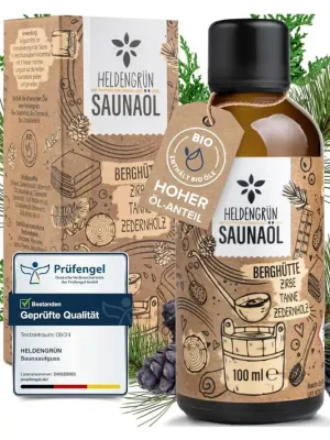Heldengrün Bio saunový nálev Lesní horská chata 100 ml Objednat Nyní