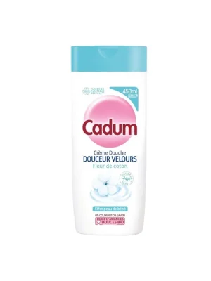 Cadum Jemný velurový sprchový krém Cotton Blossom 450 ml Levný