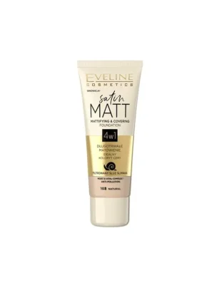Eveline Cosmetics Satin Matt podkladový krém 103 natural 30 ml Hit Sezóny
