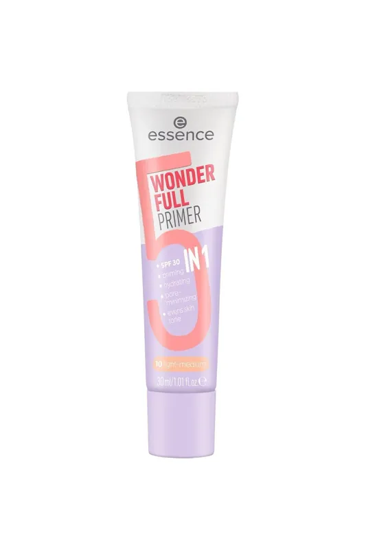 Nová Kolekce Essence Wonder Full Primer 5 v 1, č. 10 light-medium 30 ml