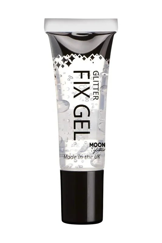 Speciální Cena Moon Glitter Fix gel na obličej a tělo 10 ml - čirý
