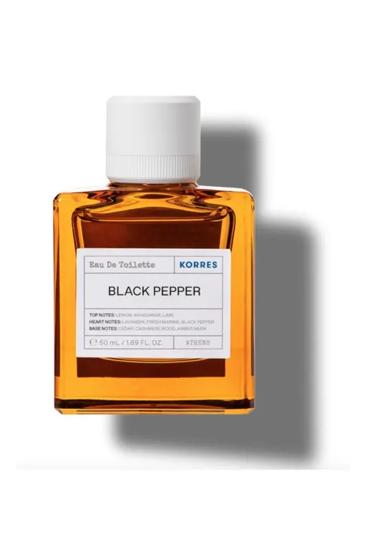 KORRES Black Pepper EDT, 50 ml Časově Omezené