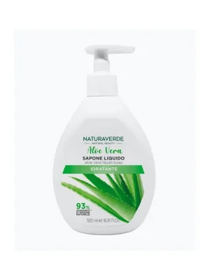 Cenový Hit Naturaverde TEKUTÉ MÝDLO S ALOE VERA 500ml poškodený dávkovač