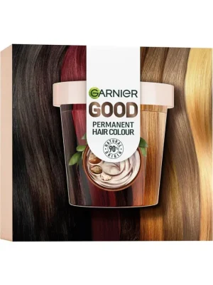 Horká Nabídka Garnier GOOD Sada pro trvalou obnovu vlasů, 6.0 Mocha Brown