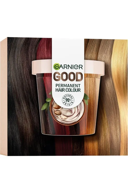 Horká Nabídka Garnier GOOD Sada pro trvalou obnovu vlasů, 6.0 Mocha Brown