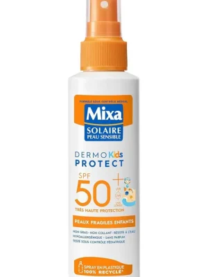 Nízká Cena Mixa Opalovací sprej pro citlivou pokožku - ochrana SPF 50+ UVA, UVB 150 ml