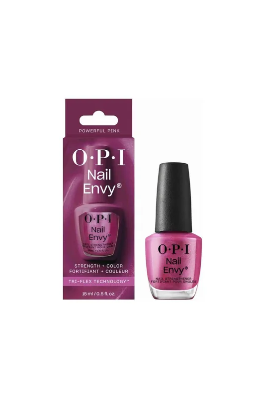 Dokud Zásoby Vydrží OPI- Posilovač nehtů Nail Envy, Powerful Pink 15ml