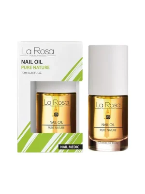 La Rosa - Nail Medic - NAIL OIL - mandlový olej – 10 ml-poškozená krabice Výhodná Nabídka