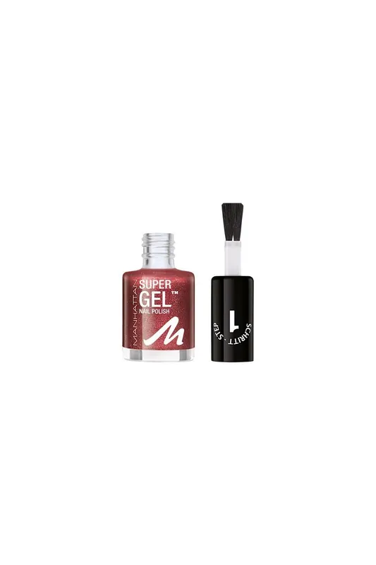 Oblíbený MANHATTAN Cosmetics Lak na nehty Super Gel 83 Make it Pop, 12 ml