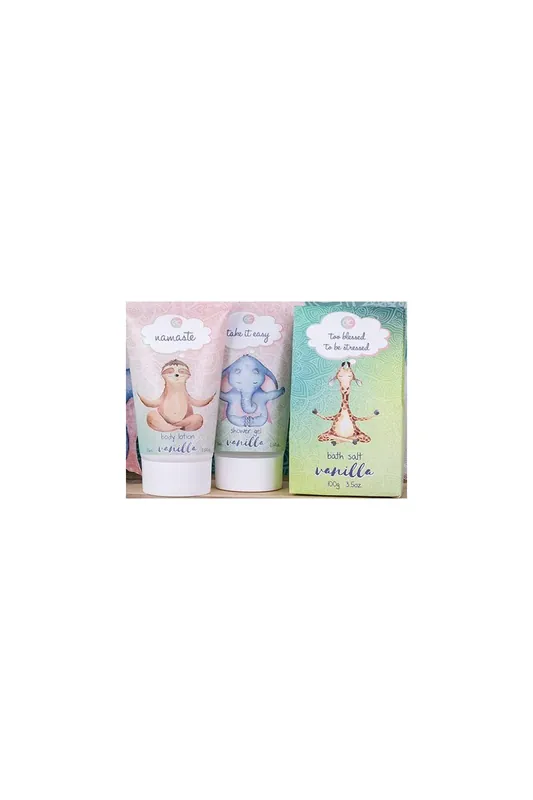 Accentra Anti-stress sada s vůní vanilky, 2 x 75ml + 100g Nakupujte Hned