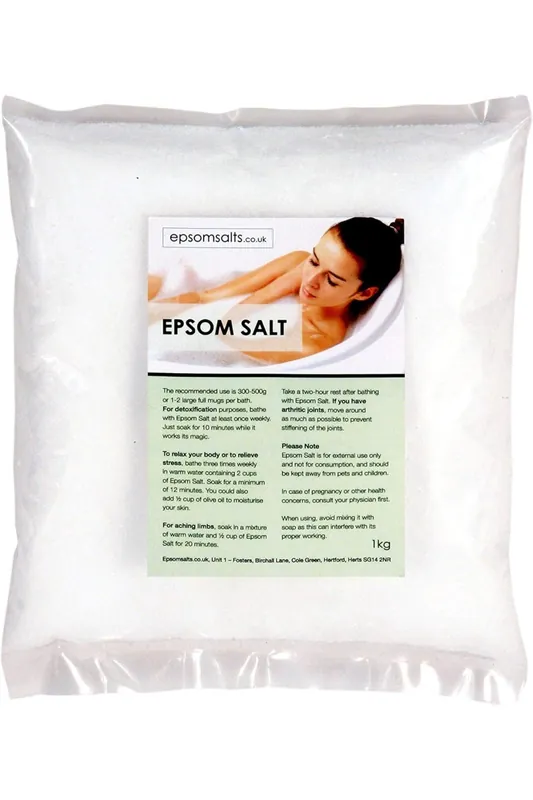Nízká Cena Epsom salts Epsomská sůl (lékařská jakost) 1kg