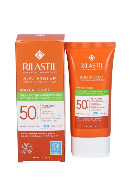 Rilastil Sun System Water Touch Mat Cream Spf50+ 50 ml Tovární Cena