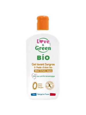 Love & Green Organický gel bez sulfátů a parfemace, 500 ml Odeslání Ihned