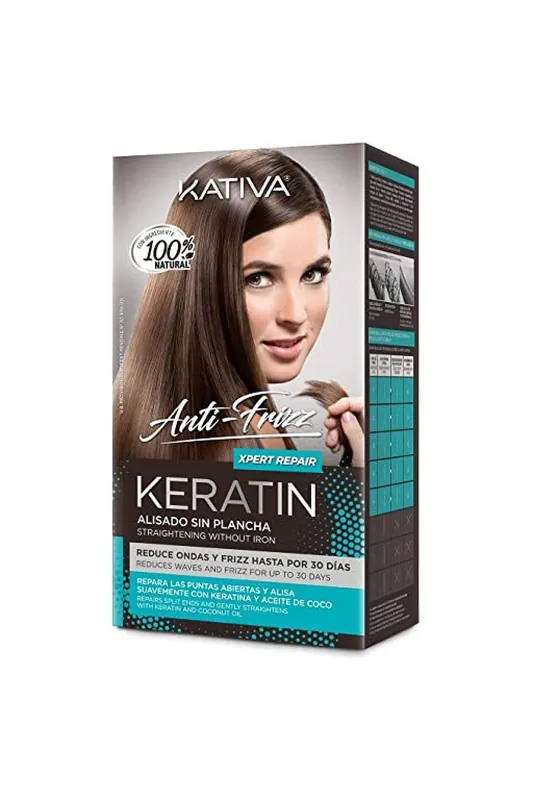 Akční Nabídka Kativa Anti-frizz Keratin rovnání 210 ml