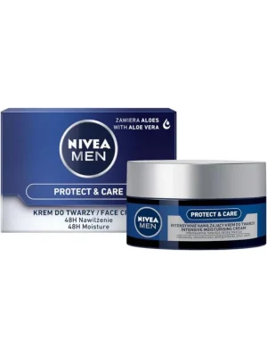 Cenově Výhodný Nivea Men protect&care hydratační krém na obličej 50 ml