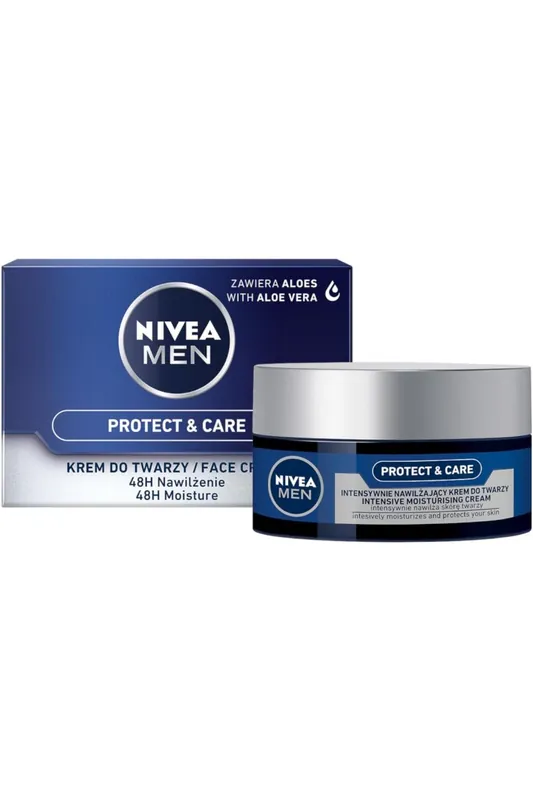 Cenově Výhodný Nivea Men protect&care hydratační krém na obličej 50 ml