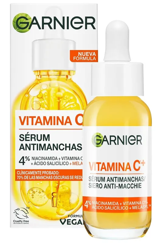 Aktuální Garnier sérum proti pigmentovým skvrnám s vitaminem C 4% 30 ml