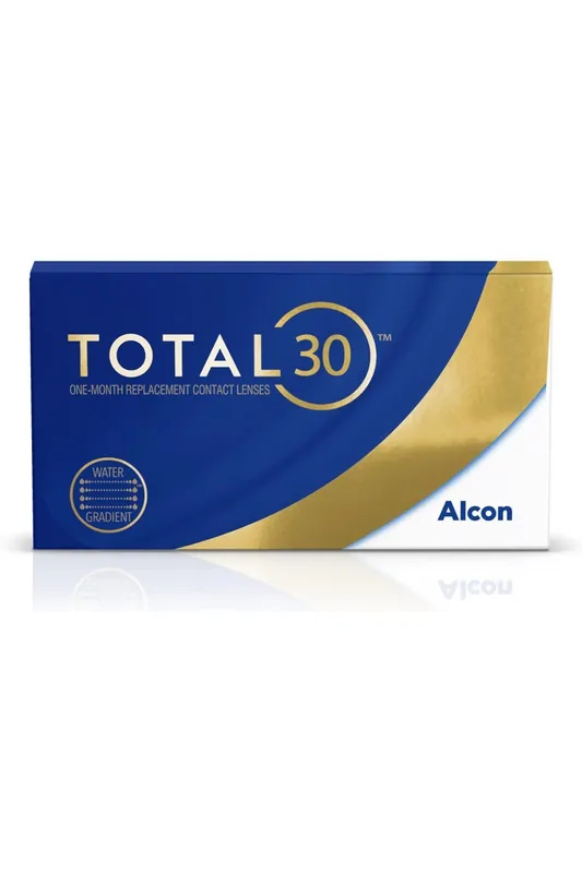 Nízká Cena Alcon Měsíční čočky TOTAL30, měkké, balení po 3 kusech -11.50