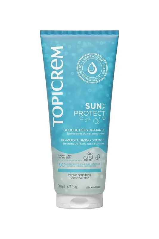 Topicrem Sun Protect - rehydratační sprchový gél, 200 ml Speciální Cena