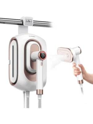 Aktuální Napařovací žehlička Newbealer 2v1 Pro, 1550W turbo