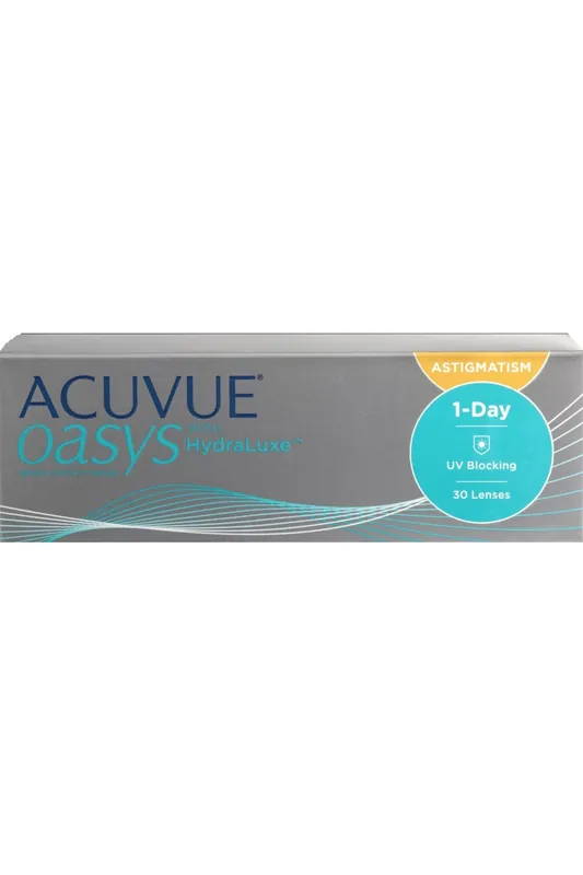 Expresní Doručení 1 Day ACUVUE OASYS pro ASTIGMATISMUS čočky 30 ks -2.25