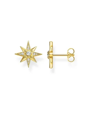 Akční Cena THOMAS SABO náušnice Star gold