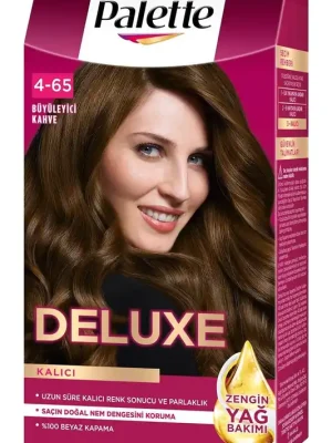 Schwarzkopf Palette DELUXE permanentní barva na vlasy 4-65 Okouzlující káva Jen Po Omezenou Doba