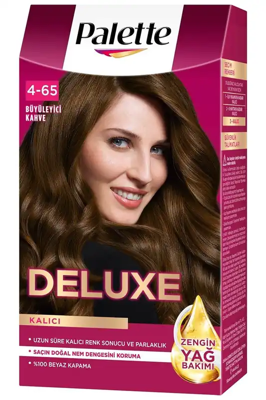 Schwarzkopf Palette DELUXE permanentní barva na vlasy 4-65 Okouzlující káva Jen Po Omezenou Doba