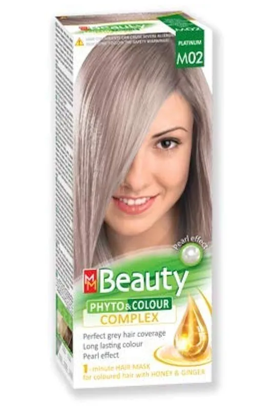 Cenová Bomba ELEA MM Beauty Permanentní barva na vlasy 125 g-č. M02 Platinum