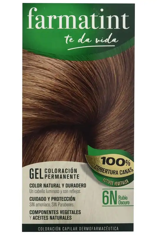 Farmatint Gel 6N Tmavě blond 135 ml Novinka