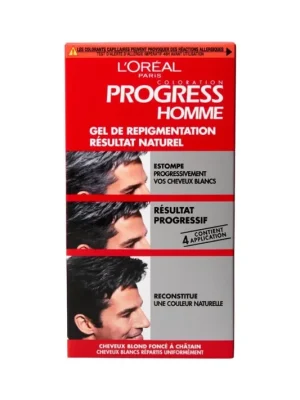 L'Oréal Paris - Progress Homme, Repigmentační gel bez amoniaku, 4 aplikace Sleva