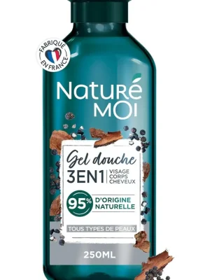Naturé Moi Sprchový gel 3v1 Cedr a černý pepř 250 ml Nízká Cena