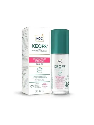 ROC KEOPS Roll-On Deodorant Sensitive Skin 48h 30 ml Finální Výprodej