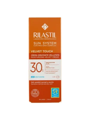 Rilastil Sun System, jemný hydratační krém na obličej SPF30 50 ml Expresní Doručení