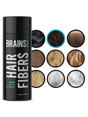 Brains & Son, Hair Fiber Premium tužidlo na vlasy (SVĚTLE HNĚDÁ) 25 g Akce